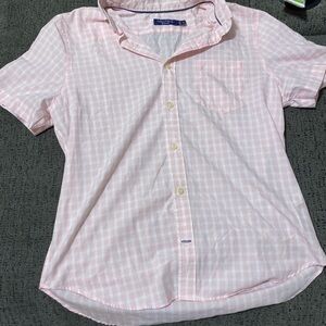 Nautica Pink Checkered Shirt